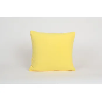 Povlečení Povlak na polštářek 40x40 cm - fleece - žlutý