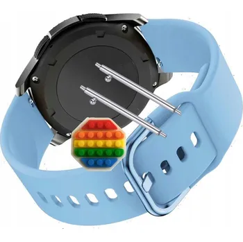 Pouzdro na mobilní telefon Pásek Řemínek pro Motorola Moto Watch 120, Silikon Modrý Poutko, nastavitelný