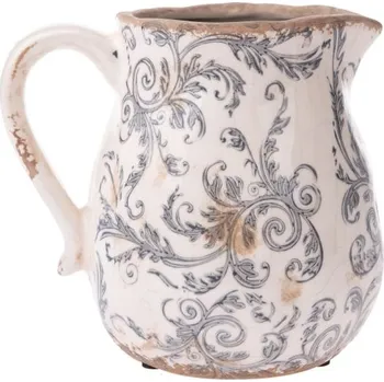 Váza Keramika venkovského stylu Velikost: 3.Keramická váza/džbánek šířka 16 x výška 15,5 x hloubka 13cm