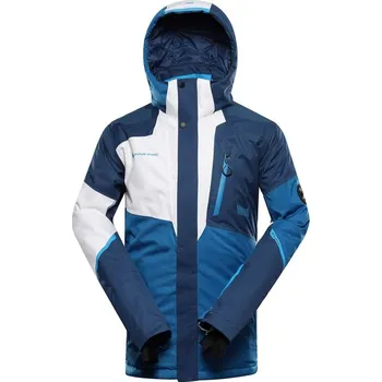 cyklistický dres Bunda pánská ALPINE PRO DEAR s membránou PTX modrá XL