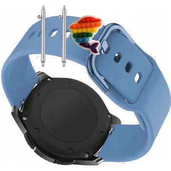 Pouzdro na mobilní telefon Řemínek Řemínek pro Garett Sport 29, Silikonový Modrý Smyčka, nastavitelný