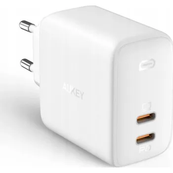 AUKEY PA-B4S Omnia GaN 2xUSB C PD 65W/45W + 20W PPS Nabíječka