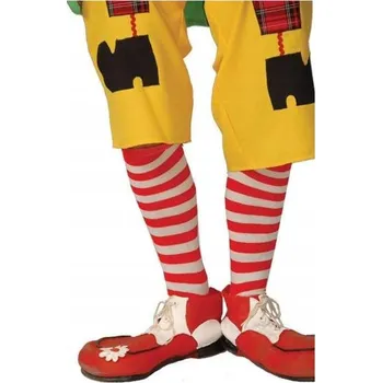 Dámské ponožky Guirca GU16370 klaunské podkolenky červené