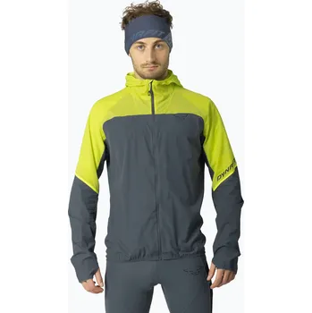 Pánská běžecká bunda DYNAFIT Alpine Wind ultra yellow