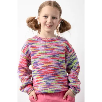 Dívčí oblečení Dětský svetr Coccodrillo více barev, RAVE GIRL KIDS ZC5172101RGK vícebarevná MLC, vel. 110
