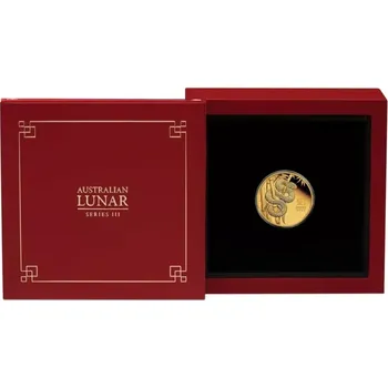 Zlatá mince Rok Hada 1/10 Oz 2025 - LUNÁRNÍ SÉRIE III. Proof