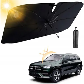 Stínítko do auta SLUNEČNÍ CLONA DO AUTA NA PŘEDNÍ SKLO, OCHRANA PROTI UV ZÁŘENÍ