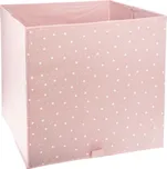 Úložný box Stars, 29x29x29 cm, růžová