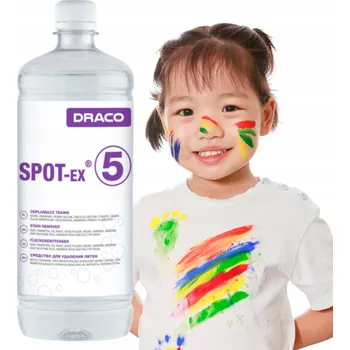 Odstraňovač skvrn DRACO SPOT-EX 5 Profesionální odstraňovač skvrn na textil – na skvrny od oleje a fixů