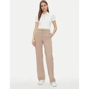 Tommy Hilfiger Polokošile Slim Gold Button Polo Ss WW0WW45436 Bílá Regular Fit XXS