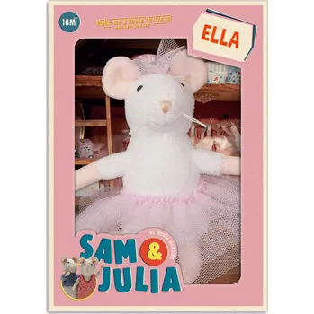 plyšák Sam & Julia Plyšová Ella z Mouse Mansion