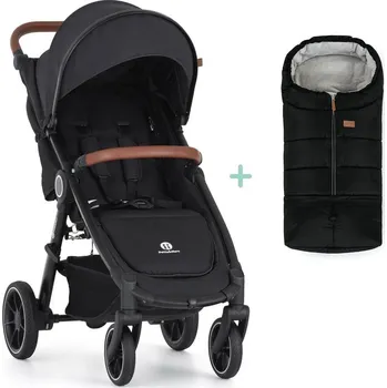 Kočárek PETITEMARS PETITE&MARS Kočárek sportovní Street2 RWS Oak Perfect Black + PETITE&MARS fusak Jibot ZDARMA