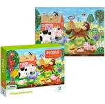 Puzzle Farma 32x23cm 60 dílků