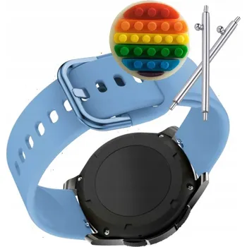 Pouzdro na mobilní telefon Pásek Řemínek pro DT NO.1 DT4, Silikon Modrý Poutko, nastavitelný