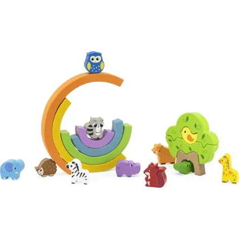 Dřevěná hračka Viga Dřevěná hra - duha