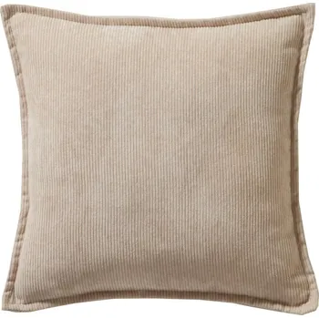 Polštář Blancheporte Jednobarevný manšestrový polštář béžová 30x50 cm