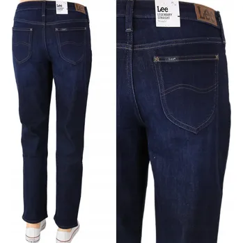 Dámské džíny Lee LEGENDARY REGULAR Nightshade dámské rovné džíny W33 L33