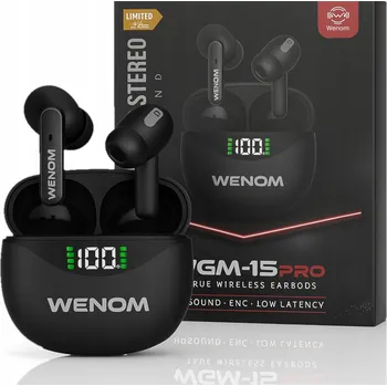 Sluchátka Bezdrátová sluchátka do uší Wenom Wgm 15 Pro Sportovní