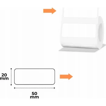 Masážní přístroj Termoštítky NIIMBOT R50*20-320 White