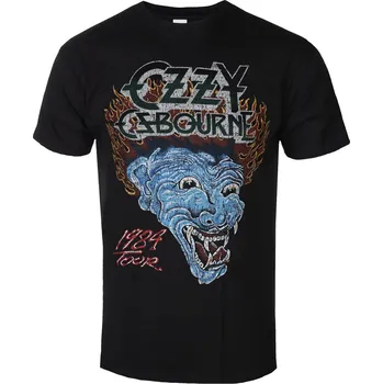Oblečení a móda Tričko metal pánské Ozzy Osbourne - Bark At The Moon Tour '84 - ROCK OFF - OZZTS37MB