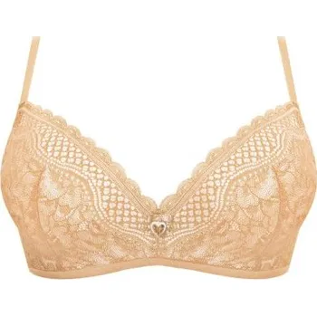 Podprsenka Push-up podprsenka Nipplex Clarisa - bez kostice Béžová 90B