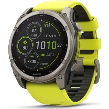 Chytré hodinky Hodinky Garmin fenix 8 - 51mm, Solar, Sapphire, Titanium/Yellow