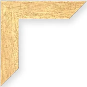 Rám na obraz Fotorámeček DM 20 Rozměr: 9 x 13 cm, Barva: Přírodní, Typ zasklení: Sklo