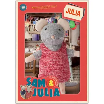 plyšák Sam & Julia Plyšová myška Julia z Mouse Mansion