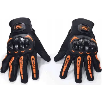 Cyklistické rukavice Cyklistické rukavice XL oranžové