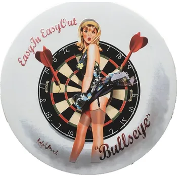 Plechová cedule Cedule 30x30cm kolo Bullseye