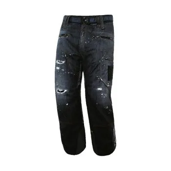 Snowboardové kalhoty Lyžařské kalhoty ENERGIAPURA GRONG JEANS MAN Black XL