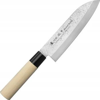 Kuchyňský nůž Satake Nashiji Natural Nůž Santoku 17 cm