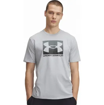 Pánské tričko Pánské triko Under Armour M Boxed Sports Updated Ss Velikost: XXL / Barva: šedá