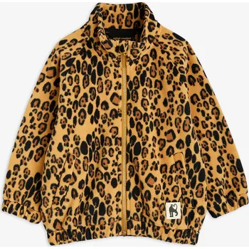 MINI RODINI Fleece bunda s leopardím vzorem Barva: 13, Velikost: 92/98