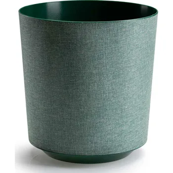 PLASTOVÝ KVĚTINÁČ ALOE TX 25,5X27 CM TMAVĚZELENÁ