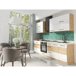 AMANDA white kuchyňská linka 260cm