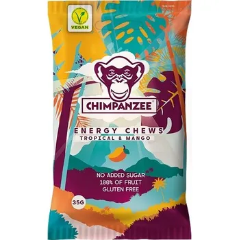 Želé vitamíny Chimpanzee Energy Chews 35g tropical mango