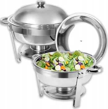 KULATÝ GASTRONOMICKÝ OHŘÍVAČ KULATÝ 6L NEREZOVÁ OCEL