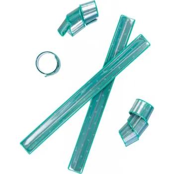 Cyklosvítilna Páska reflexní 3M bez potisku 32x3cm zelená