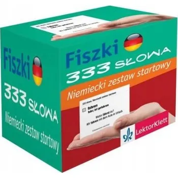 Populárně naučná literatura pro dospělé Język niemiecki. Fiszki 333 słowa. Zestaw startowy Kolektiv autorů