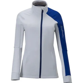 Běžecké lyžování Bunda Salomon Momentum 3 Softshell W white/violet 12/1 XS