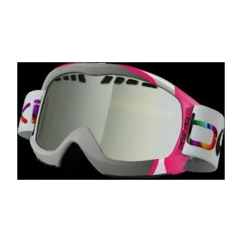 Lyžařské brýle Bullski HELLENIC TRICOT/oranžové zrcadlové sklo