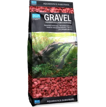 Písek AQUA EXCELLENT 3-6 mm svítivě růžový (1kg)