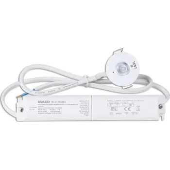 Průmyslové svítidlo LED nouzové svítidlo McLED Insert O antipanik 1,5Ah 3h 6000K ML-461.002.68.0