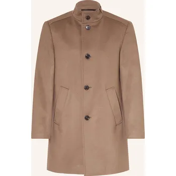 Pánský zimní kabát Joop! Pánský Vlněný Kabát Maron, světle hnědá, 46