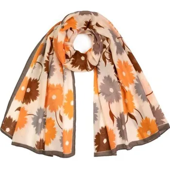 Šála Šál Shawn - tmavohnědá