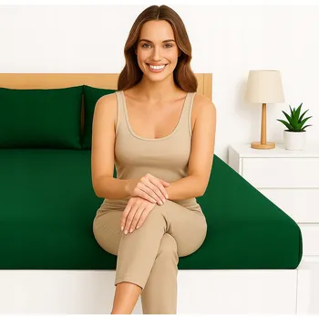 Prostěradlo Prostěradlo s gumou Teplé Vnitřek polyester 140 x 200 cm