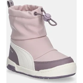 Dívčí obuv Dětské sněhule Puma Puma Multiflex 2 Boot AC Inf růžová barva, 402846 34X, EUR 19