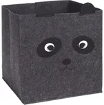 Úložný box Bear, 32x32x32 cm, tmavě šedá