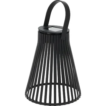 Stojací lampa SOLÁRNÍ LAMPÁŠ KEIRA 15X18 CM ČERNÁ